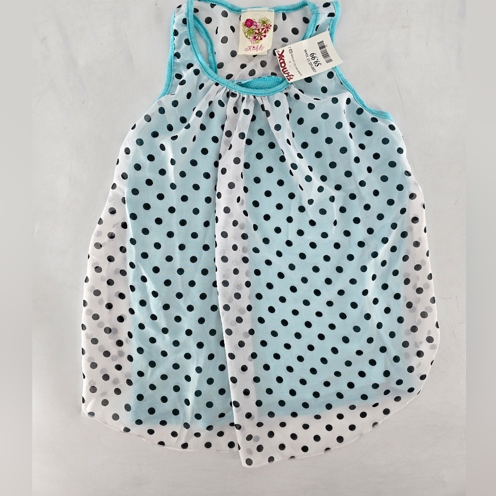 Polka‎ Dot Tank Top for Kids